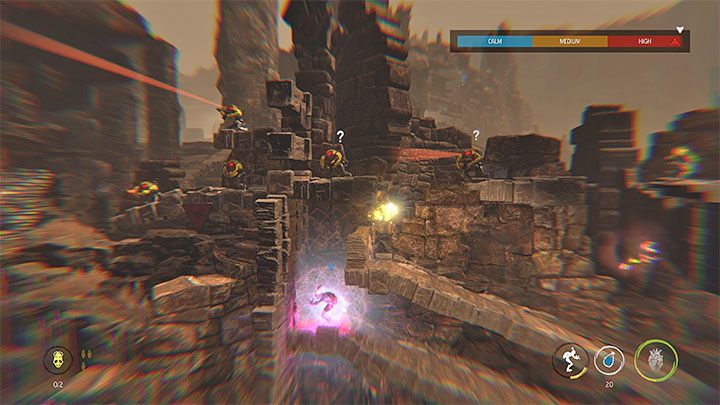 Mudokony ostrzeliwane są przez Sligi - Oddworld Soulstorm: Uwolnienie przygwożdżonych Mudokonów, The Ruins - solucja - Oddworld Soulstorm - poradnik do gry