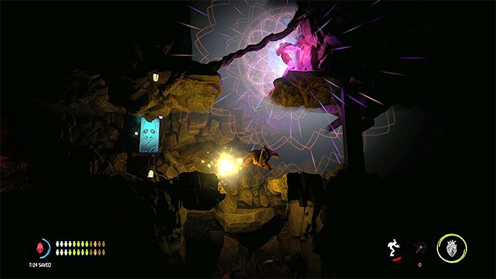 Na dolnym poziomie kopalni są 3 śpiące kreatury i ominięcie ich może być problematyczne - Oddworld Soulstorm: Podróż do stacji Phat, The Funicular - solucja - Oddworld Soulstorm - poradnik do gry