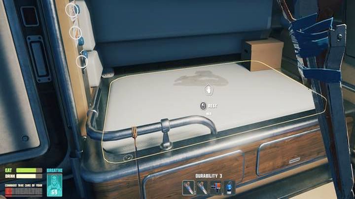 Pierwsza dostępna metoda to po prostu sen - Breathedge: Zdrowie - jak odnowić? - Breathedge - poradnik do gry