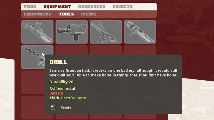 Wiertarkę znajdziecie w zakładce wyposażenie->narzędzia przeglądając schematy na procesorze - Breathedge: Wiertarka - jak zdobyć? - Breathedge - poradnik do gry