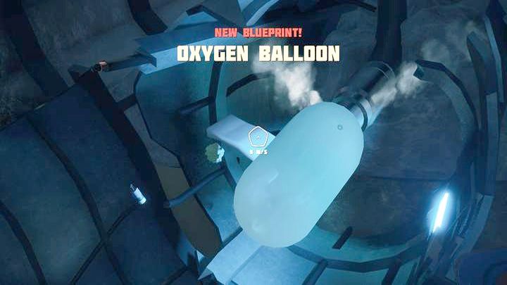 Gdy podejdziesz do niego bliżej i go zbadasz (nie potrzebujesz do tego skanera), pozyskasz nowy schemat - Breathedge: Pojemność płuc - jak zwiększyć? - Breathedge - poradnik do gry