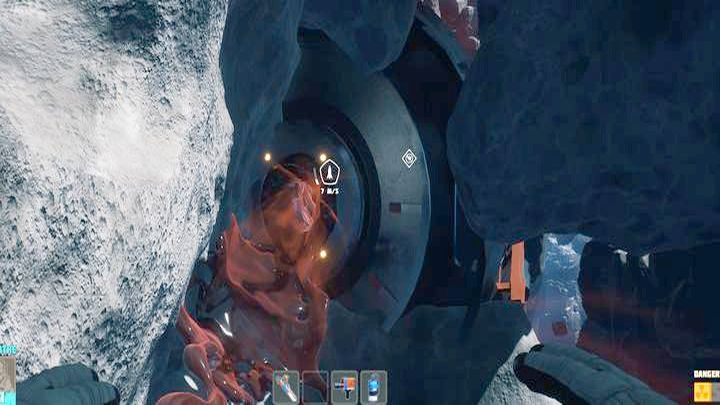 Teraz należy udać się dalej za pomarańczową mgłą, w stronę rozbitego statku - Breathedge: Farba i ołów - gdzie znaleźć? - Breathedge - poradnik do gry