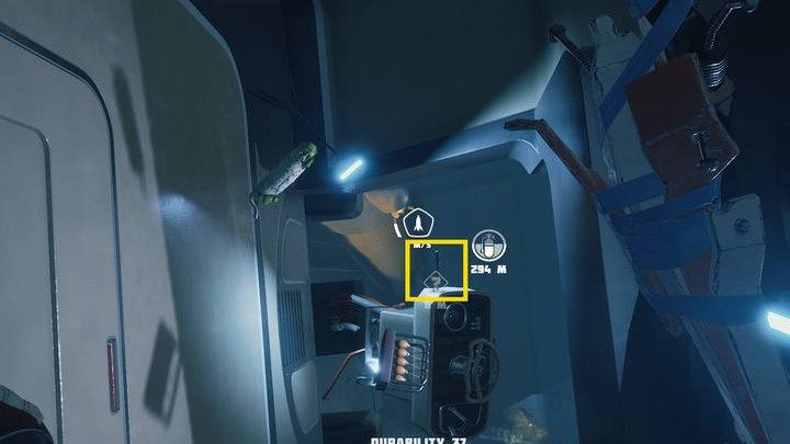 Tam, po lewej stronie przy wejściu, znajduje się rozbita kapsuła - Breathedge: Narzędzie do naprawy - jak zdobyć? - Breathedge - poradnik do gry