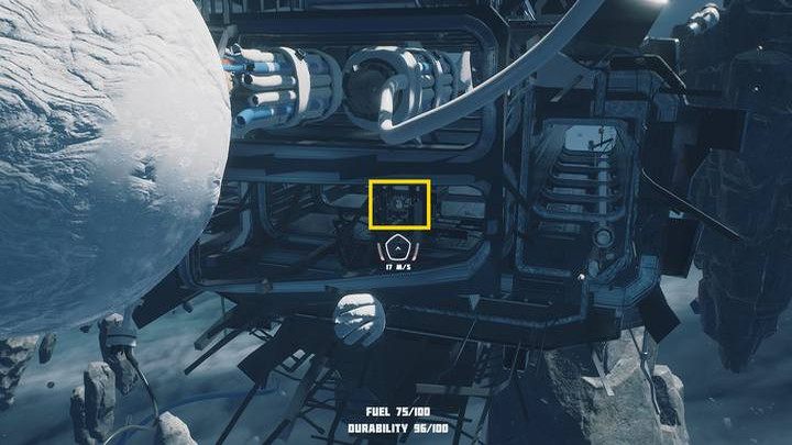 Pierwszy element schematu znajdziecie przy magazynie majonezu - Breathedge: ZAZ-1 - jak zbudować? - Breathedge - poradnik do gry