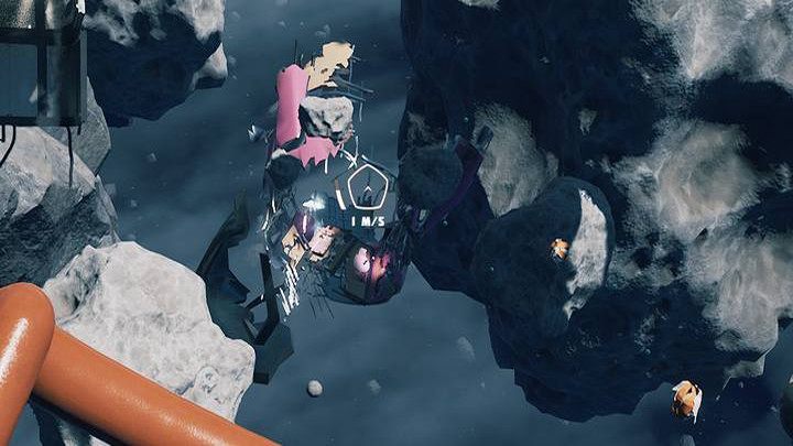 2 Kondony znajdziecie poniżej bazy, przy różowym wraku - Breathedge: Pojemność płuc - ulepszenie ekwipunku - Breathedge - poradnik do gry