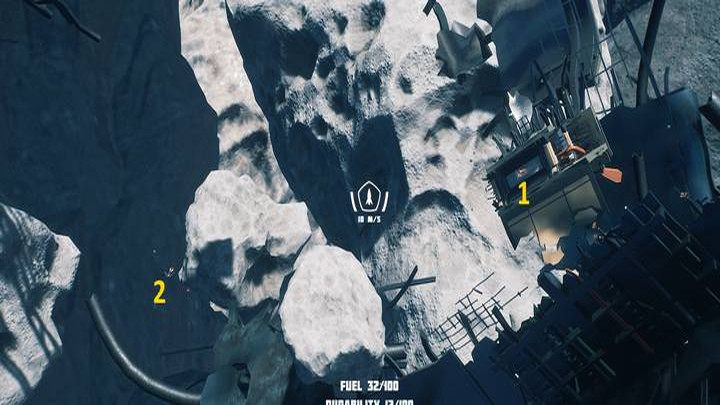 Drugi fragment schematu (2) znajdziecie zaraz za pierwszym - Breathedge: Pojemność płuc - ulepszenie ekwipunku - Breathedge - poradnik do gry