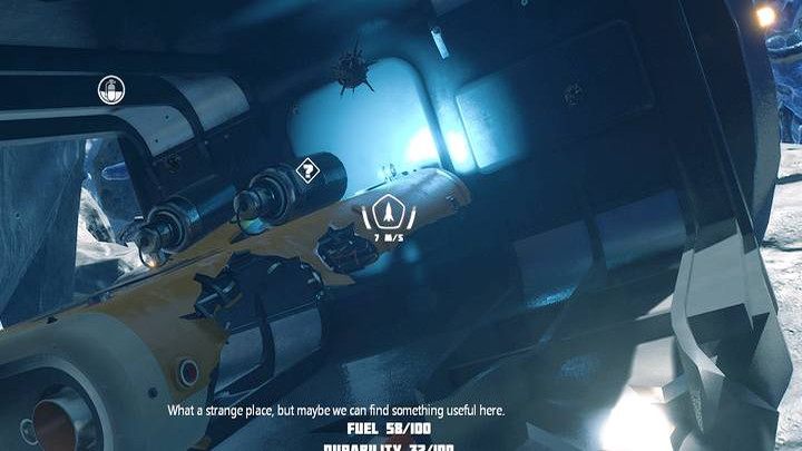 Wewnątrz owego wraku znajduje się spory reflektor - zeskanujcie jego ściankę, by pozyskać schemat - Breathedge: Latarka - ulepszenie ekwipunku - Breathedge - poradnik do gry