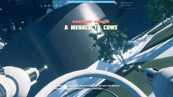 Sposób odblokowania: Zabijcie wszystkie lewitujące krowy w zniszczonej stacji Pastwisko - Breathedge: Osiągnięcia/Trofea - Breathedge - poradnik do gry