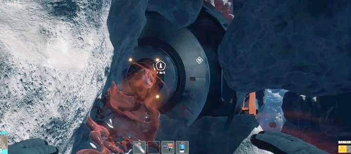 Jeśli masz jeszcze tlen, udaj się do środka wraku, skąd wydobywa się dym - Breathedge: Rozdział 1, Lost in Space - solucja, opis przejścia - Breathedge - poradnik do gry