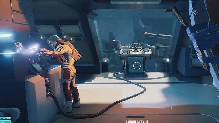 Trzeci schemat do zeskanowania znajdziecie wewnątrz sprawnej kapsuły niedaleko Błędnego Rycerza (można tu także znaleźć schemat na Ulepszony Poręczny Łamacz) - Breathedge: Rozdział 3, Normandy - solucja, opis przejścia - Breathedge - poradnik do gry