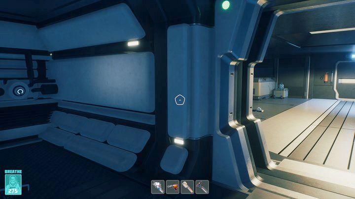 Na końcu korytarza - Breathedge: Podróż Normandią - solucja, opis przejścia - Breathedge - poradnik do gry