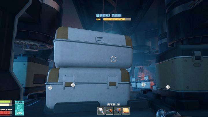 Finalnie dojdziecie do pomieszczenia walki z bossem - Breathedge: Rozdział 6, Time To Go Home - solucja, opis przejścia - Breathedge - poradnik do gry