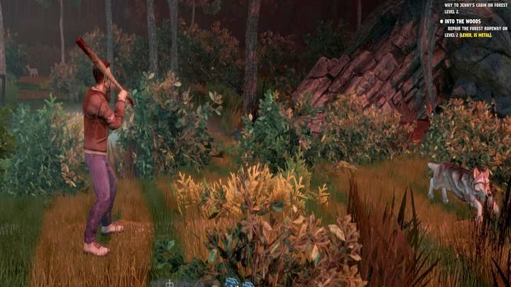 Walka rozpocznie się, gdy dotrzecie do jaskini widocznej na drugim planie - Mr Prepper: Zadania Jenny - lista, solucja, opis przejścia - Mr Prepper - poradnik do gry