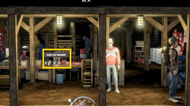 Udajcie się do bazy Bezsennych na -5 poziomie kopalni i zabierzcie statuetkę ze stołu, na lewo od wejścia (wcześniej zapytajcie o nią Boba) - Mr Prepper: Zadania Minutemana - lista, solucja, opis przejścia - Mr Prepper - poradnik do gry