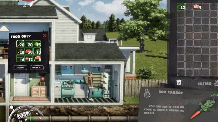 Dostępnych jest wiele pokarmów, a najlepiej trzymać je w lodówce - Mr Prepper: Zdrowie, zmęczenie, przygotowanie - Mr Prepper - poradnik do gry