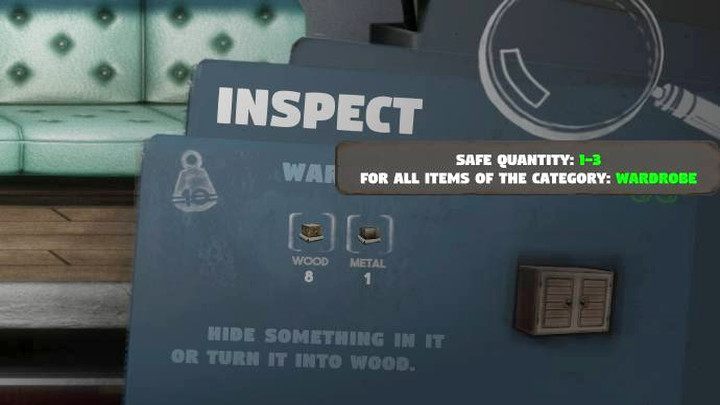 Legalność i ewentualną ilość towaru możesz sprawdzić klikając na niego i wybierając opcję Zbadaj - Mr Prepper: Inspekcje Agencji - Mr Prepper - poradnik do gry