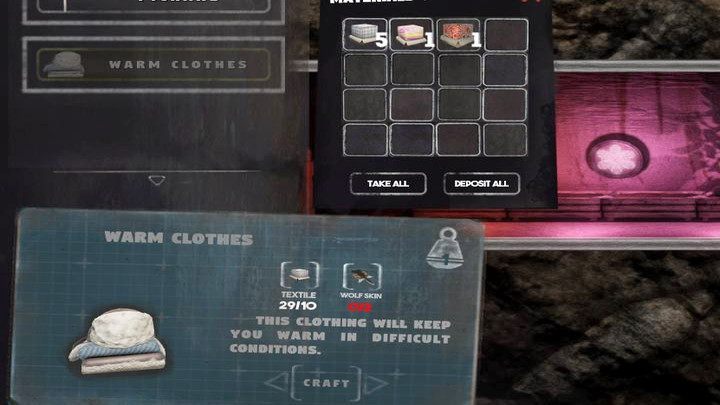 Ciepłe ubranie ma tylko jedno zastosowanie w grze Mr Prepper - Mr Prepper: Cieplejsze ubranie - jak utworzyć? - Mr Prepper - poradnik do gry