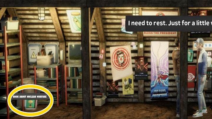 Wojna Nuklearna to tytuł książki, o którą poprosi cię Minuteman - Mr Prepper: Książka Wojna nuklearna - gdzie znaleźć? - Mr Prepper - poradnik do gry