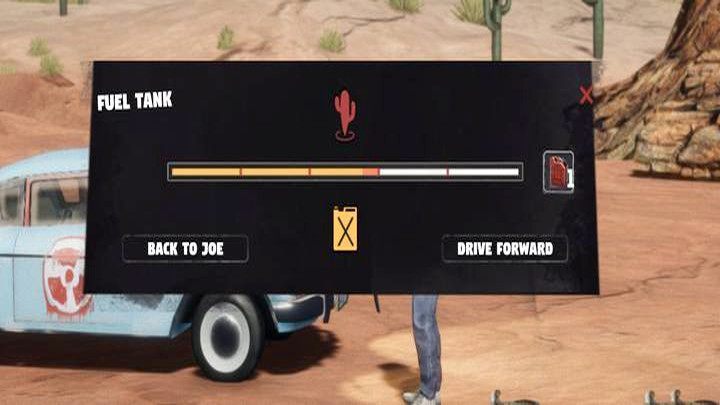 Samochód musisz zatankować - na raz 20 litrów maksymalnie - Mr Prepper: Pustynia - jak zwiedzać samochodem? - Mr Prepper - poradnik do gry
