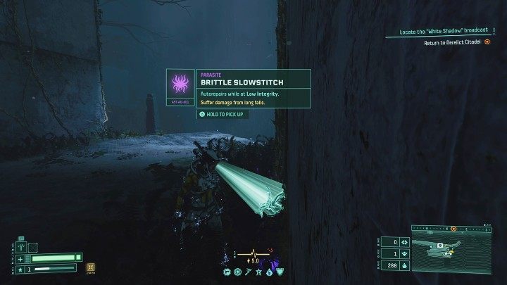 Warto mieć pod ręką co najmniej jedną dużą apteczką (Large Silphium Vial), a także przedmiot zużywalny, który może przydzielić Selene tarczę ochronną broniącą przed najbliższym atakiem - Returnal: Nemesis - boss, jak pokonać? - Returnal - poradnik do gry