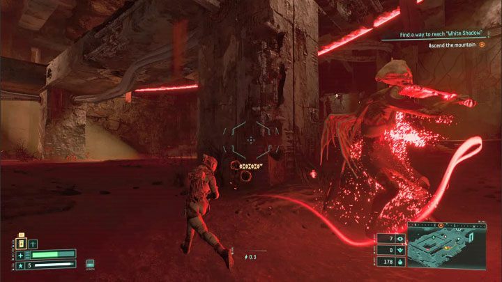 Najważniejszy i najtrudniejszy do uniknięcia atak Zerwanego to teleportacja - Returnal: Zerwany - jak pokonywać wrogów? - Returnal - poradnik do gry