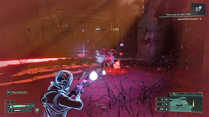 Innym silnym atakiem Zerwanego jest skok na dużą odległość - Returnal: Zerwany - jak pokonywać wrogów? - Returnal - poradnik do gry