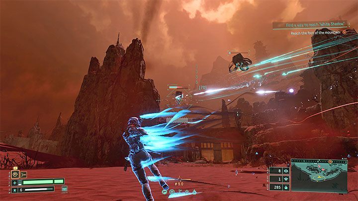 Poleganie na zrywach (które można też nazwać unikami) jest bardzo istotne w temacie unikania obrażeń - Returnal: Śmierć - jak rzadziej ginąć? - Returnal - poradnik do gry