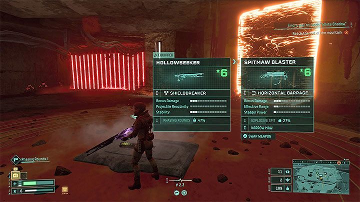 W Returnal na wielkość obrażeń zadawanych przez daną broń wpływa jej poziom biegłości - im wyższy poziom, tym lepszymi statystykami opisana jest dana pukawka - Returnal: Śmierć - jak rzadziej ginąć? - Returnal - poradnik do gry