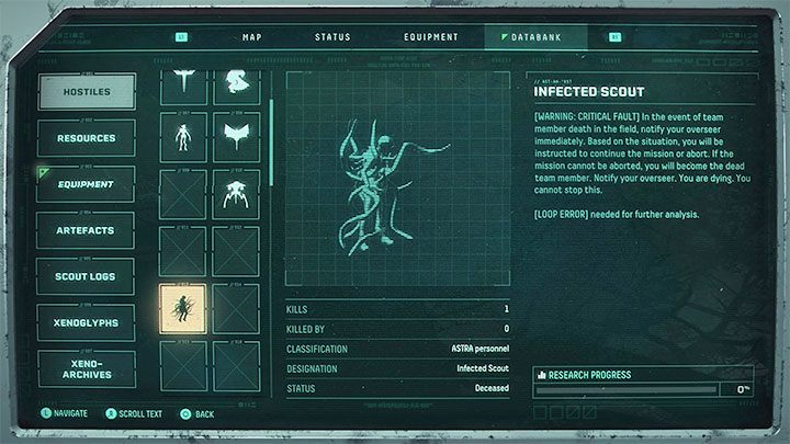 Po zeskanowaniu zwłok mogą wydarzyć się dwie rzeczy - Returnal: Multiplayer, funkcje społecznościowe - Returnal - poradnik do gry