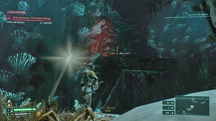 Innym problemem, który z kolei pojawia się w dalszych biomach, są wysoko położone lub wyraźnie oddalone półki, w pobliżu których nie ma żadnych interaktywnych krawędzi - Returnal: Krawędzie, wysokie półki - jak się dostać? - Returnal - poradnik do gry