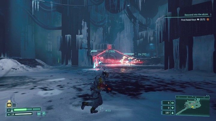 Pierwszymi niezwykle groźnymi przeciwnikami zamieszkującymi Pęknięte Pustkowia są dobrze Wam już znani Zerwani (Severed) - Returnal: Pęknięte Pustkowia/Fractured Wastes - biom - Returnal - poradnik do gry