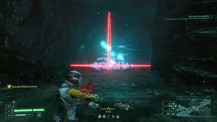 W tym biomie natkniecie się na lewitujące kule, z którymi na pewno mieliście okazję walczyć w trakcie eksploracji trzeciego i piątego biomu planety Atropos - Returnal: Blizny Głębi/Abyssal Scar - biom - Returnal - poradnik do gry