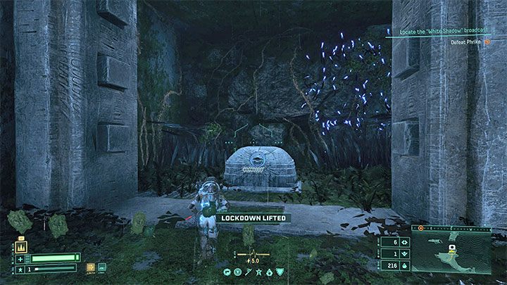 Jeśli poprawnie udało się nam zakończyć lockdown, to gra wyświetli kolejną informację na ekranie (Lockdown Lifted) - Returnal: Lockdown - jak go zdjąć? - Returnal - poradnik do gry