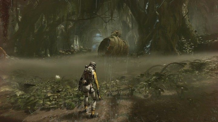 Ruiny Pogłosu to czwarty biom planety Atropos w grze Returnal - Returnal: Ruiny Pogłosu/Echoing Ruins - biom - Returnal - poradnik do gry