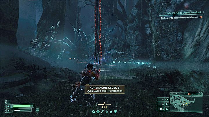 Z awansami na kolejne poziomy adrenaliny wiążą się losowe nagrody - efekty - Returnal: Adrenalina - Returnal - poradnik do gry