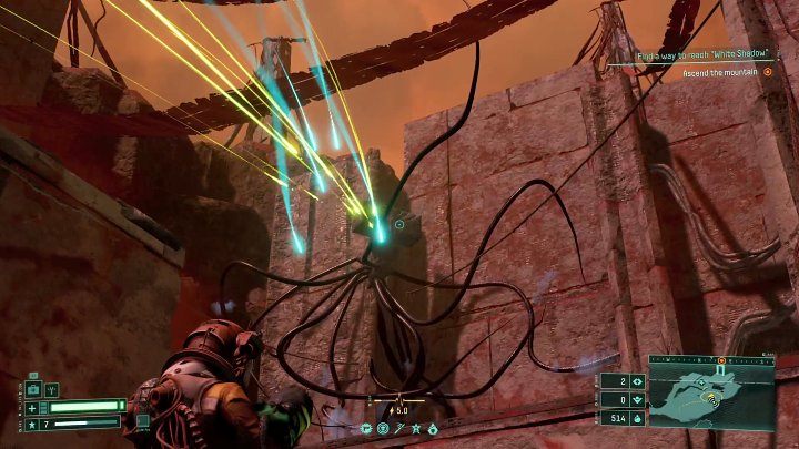 Selene może mieć na swoim wyposażeniu wyłącznie jedną broń palną i jedną broń białą (ostrze) - Returnal: Bronie - czy można mieć więcej niż jedną? - Returnal - poradnik do gry