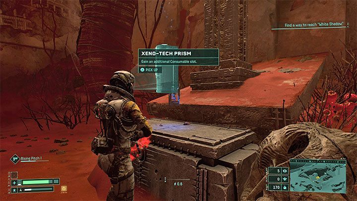 Do powiększania inwentarza służą pryzmaty Xeno-Tech Prism - Returnal: Inwentarz - jak powiększyć? - Returnal - poradnik do gry