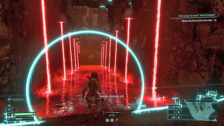 Lokacje z czerwonym podłożem zaczniemy napotykać począwszy od drugiego biomu, czyli Karmazynowych Pustkowi - Returnal: Czerwone podłoże - jak po nim chodzić? - Returnal - poradnik do gry