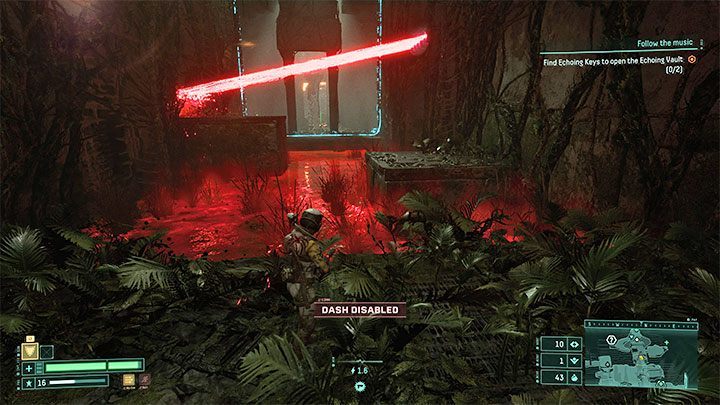 W niektórych lokacjach wejście w kontakt z czerwonym podłożem jest wymagane do tego żeby przejść dalej - Returnal: Czerwone podłoże - jak po nim chodzić? - Returnal - poradnik do gry