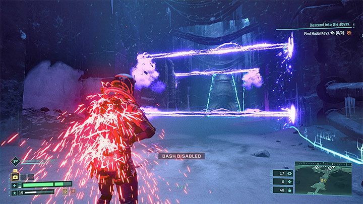 W trakcie eksploracji głównych i opcjonalnych lokacji w Returnal na ekranie może pojawić się komunikat o wyłączeniu zrywu (Dash Disabled) - Returnal: Zryw - dlaczego jest wyłączony? - Returnal - poradnik do gry