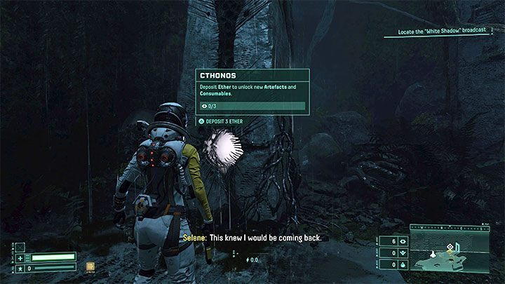 Kolejnym łatwo dostępnym sposobem wydawania eteru jest korzystanie z urządzenia Cthonos - Returnal: Eter - do czego służy? - Returnal - poradnik do gry
