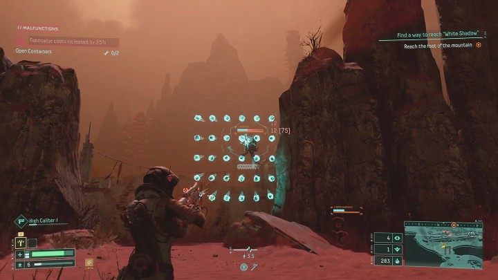 W trakcie walk z większą ilością przeciwników warto korzystać z solidnych przeszkód terenowych (grube ściany, góry, ogromne filary i pomniki), które nie mogą zostać zniszczone, ale za to mogą zablokować pociski wystrzeliwane przez przeciwników - Returnal: Walka - Returnal - poradnik do gry