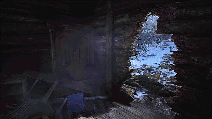 Ethan docelowo dotrze do niezamieszkałej chatki - Resident Evil Village: Las/Some Forest - solucja, opis przejścia - Resident Evil Village - poradnik do gry