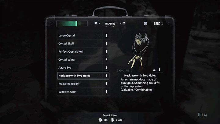Naszyjnik Necklace with Two Holes to jeden ze skarbów (Treasures) - Resident Evil Village: Naszyjnik Necklace with Two Holes - jak skompletować? - Resident Evil Village - poradnik do gry