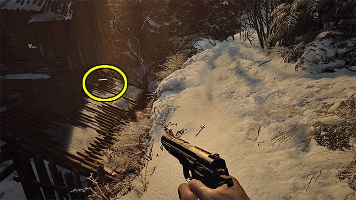 Zbadajcie nowo odblokowany górny obszar - Resident Evil Village: Naszyjnik Necklace with Two Holes - jak skompletować? - Resident Evil Village - poradnik do gry