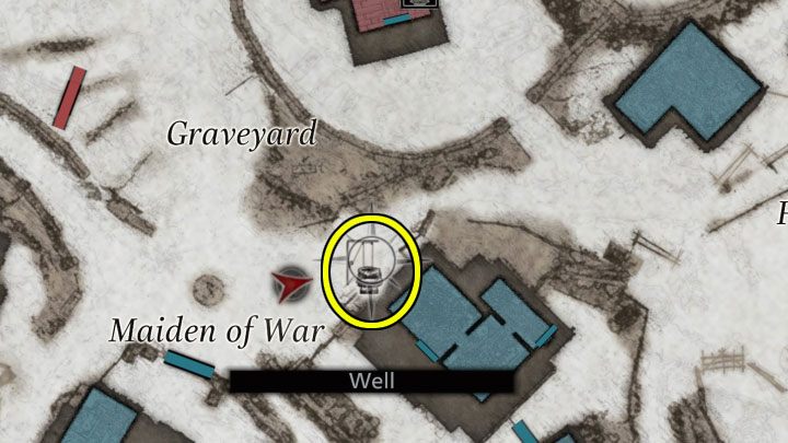 Drugi składnik Wooden Animal (Head) możecie wyciągnąć z pokazanej na powyższych obrazkach studni w wiosce - Resident Evil Village: Repairer - trofeum/osiągnięcie, jak zdobyć? - Resident Evil Village - poradnik do gry