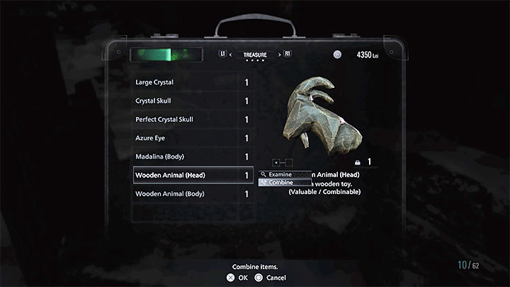 Otwórzcie inwentarz i przejdźcie do zakładki Treasure - Resident Evil Village: Repairer - trofeum/osiągnięcie, jak zdobyć? - Resident Evil Village - poradnik do gry