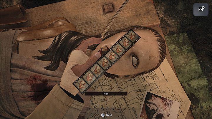 Dzięki rozwiązaniu drugiej zagadki w piwnicy domu Beneviento mogliście pozyskać pęsetę (Tweezers) - Resident Evil Village: House Beneviento, Zagadka z projektorem - rozwiązanie - Resident Evil Village - poradnik do gry