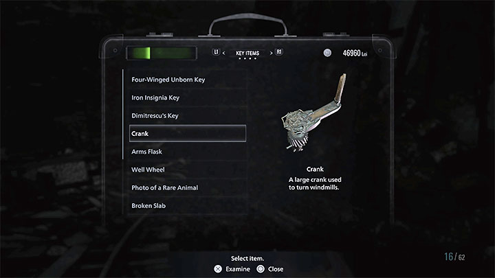 Do otwierania mechanicznych drzwi potrzebna jest korba (Crank) - Resident Evil Village: Mechaniczne drzwi - jak otworzyć? - Resident Evil Village - poradnik do gry
