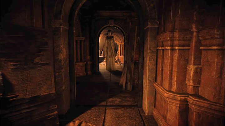 Do pierwszej w pełni interaktywnej konfrontacji z Lady Dimitrescu dochodzi w trakcie eksploracji lochów i już wtedy bardzo szybko przekonacie, że jedynym rozwiązaniem jest ucieczka - Resident Evil Village: Lady Dimitrescu i jej córki - jak unikać? - Resident Evil Village - poradnik do gry